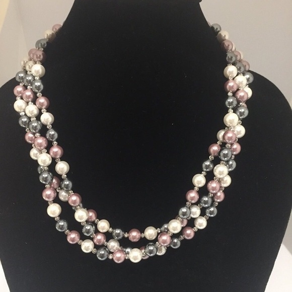 Fresh water multi color necklace - Picture 3 of 3